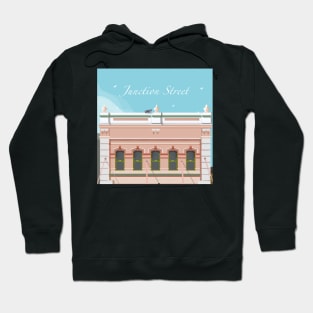 Junction Street Art Deco Text version Hoodie